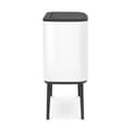 Miniatyrbild 5 av 8: Brabantia papperskorg Bo Touch Bin, vit, 3 x 11 l