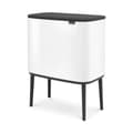 Miniatyrbild 2 av 8: Brabantia papperskorg Bo Touch Bin, vit, 3 x 11 l