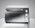 Miniatyrbillede 4 af 5: ROMMELSBACHER Back & Grill ovn BGS 1400 - energibesparende & effektiv, 22 liter volumen, non-stick coated bagekammer, 6 varmetyper, rotisseri, 60 min.
