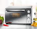 Miniatyrbillede 2 af 5: ROMMELSBACHER Back & Grill ovn BGS 1400 - energibesparende & effektiv, 22 liter volumen, non-stick coated bagekammer, 6 varmetyper, rotisseri, 60 min.