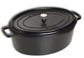 Pikkukuva 6 / 6: Staub - Oval Cocotte 29 cm - musta