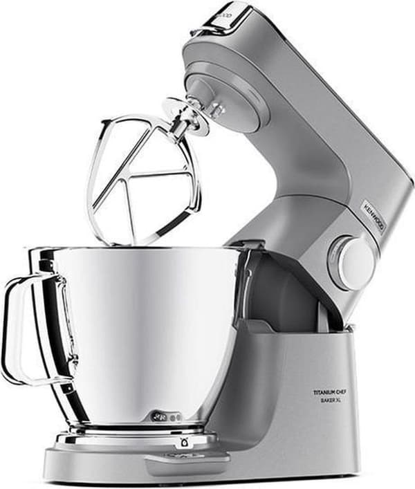 Kenwood KVL85.004SI Titanium Chef Baker XL - Foodprocessor - Sølv