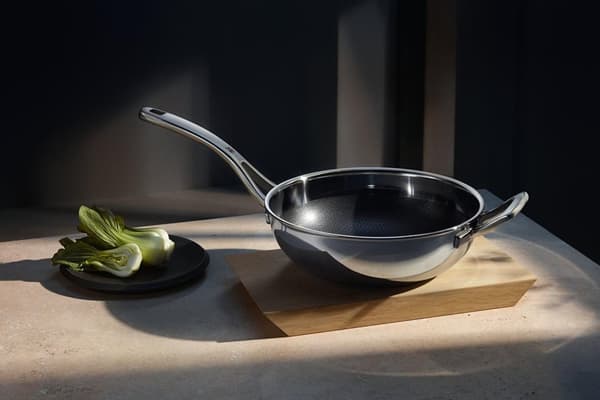WMF Profi Resist Wok Pan - Ø 28 cm - Ruostumaton teräs