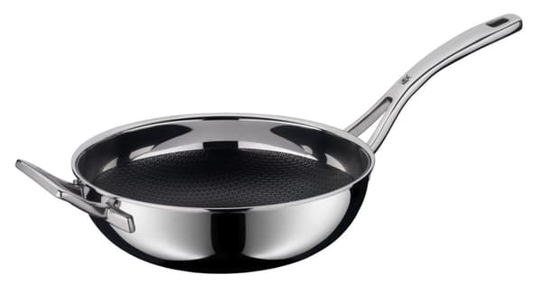 WMF Profi Resist Wok Pan - Ø 28 cm - Rostfritt stål