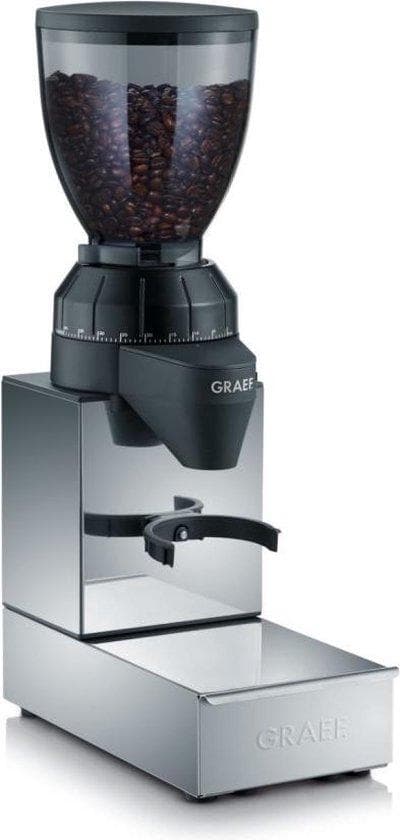 Graef CM850EU CM850EU kaffekværn rustfrit stål, sort Konisk stålkværn