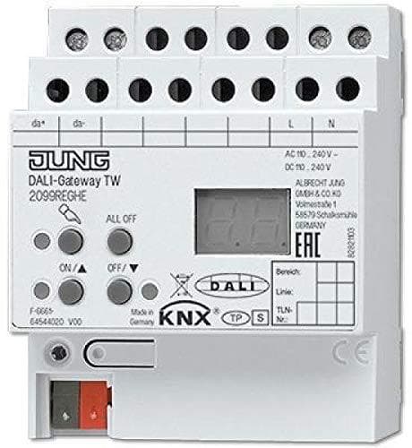 Jung KNX DALI gateway TW REG 4 TE 2099 REGHE (2099REGHE)