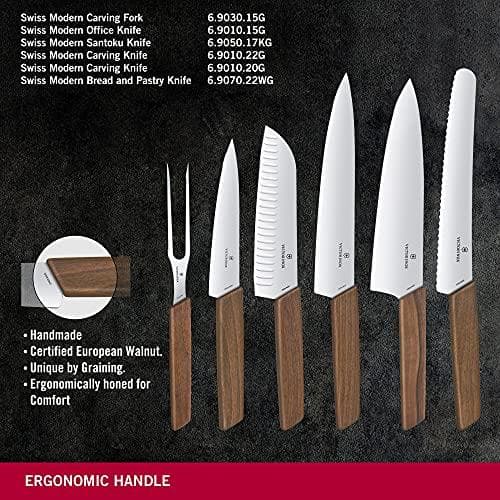 Victorinox 6.7186.6 Knife Block Slotted Knife Block Grey (V-6.71 86.6)