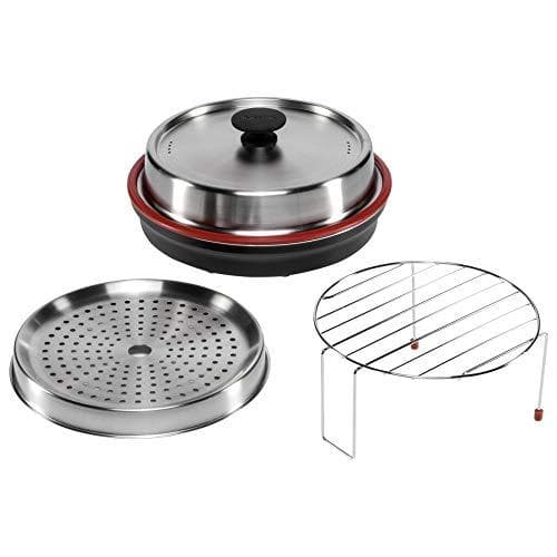 Panasonic NN-GD35HBGTG mikroaaltouuni grillillä (1000 W, höyrystin, höyrystin, yhdistelmämikroaaltouuni, pizzapannu, 23 litraa) musta