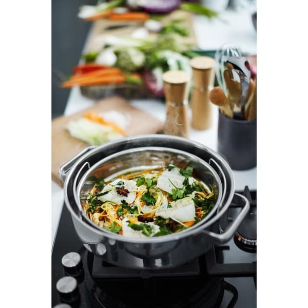 WMF Vitalis Steam og gryde - Ø 28 cm - rustfrit stål