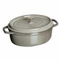 Pikkukuva 6 / 6: Staub Cocotte - Soikea - 29 cm - Grafiitinharmaa