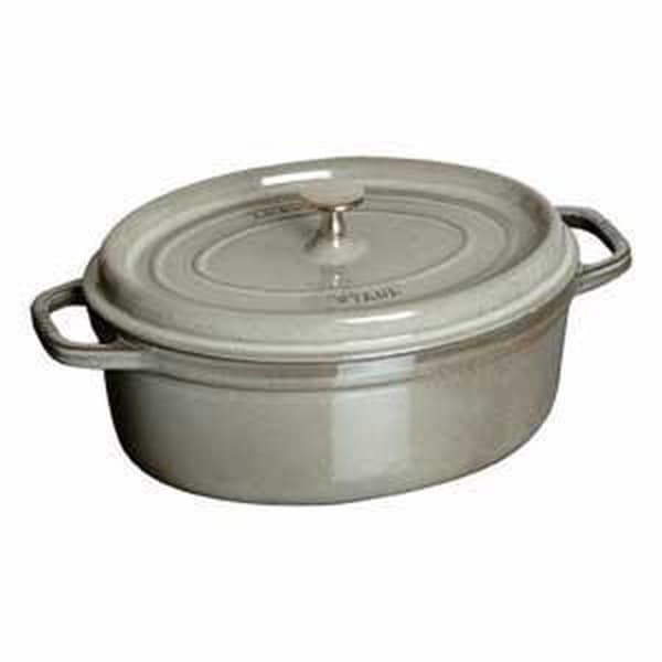 Staub Cocotte - Soikea - 29 cm - Grafiitinharmaa