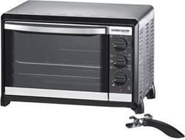 Rommelsbacher BG 1055/E - fristående ugn - rostfritt stål/svart