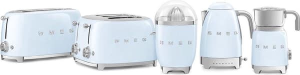 Smeg KLF03PBEU MkIII - vattenkokare - Pastellblå