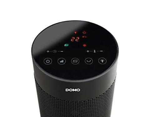 Ukendt 1886956 DOMO DO7345H infrarød varmelegeme 2000W Sort