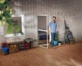 Miniatyrbillede 2 af 6: tesa Insect Stop FALT dør - foldbar aluminiumsramme med myggenet til døre - med justerbar teleskopramme - hvid - 80 cm x 170 cm til 100x cm x 220 cm