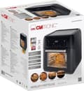 Miniatyrbillede 8 af 11: Clatronic FR 3747 H varmluftfrituregryde, olie- og fedtfri, 11 liter, sensor touch kontrol, LED display, sort