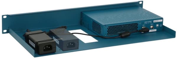 Rackmount Solutions - Verkkolaitesarja - Telineeseen asennettava - Azure Blue, RAL 5009 - 1,3U