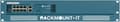 Pikkukuva 2 / 3: Rackmount Solutions - Verkkolaitesarja - Telineeseen asennettava - Azure Blue, RAL 5009 - 1,3U