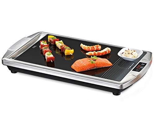 Rommelsbacher CG 2308/TC - grill - elektrisk - rustfrit stål Sort, Rustfrit stål