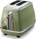 Pikkukuva 10 / 10: De'Longhi Toaster Icona Vintage CTOV 2103.GR - Vihreä