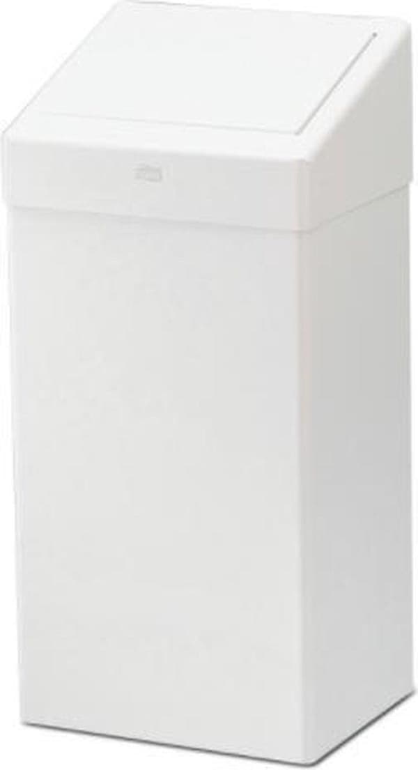 Tork Avfallskärl Metall Vit 50 liter B1