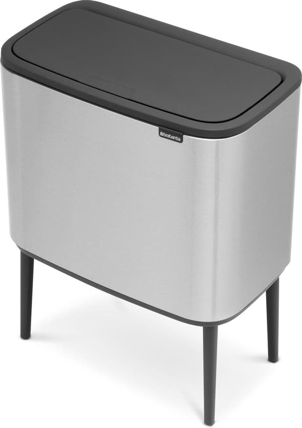 Brabantia Bo Touch Bin 36 liter Stål fingeravtryckssäker - Rostfritt stål -