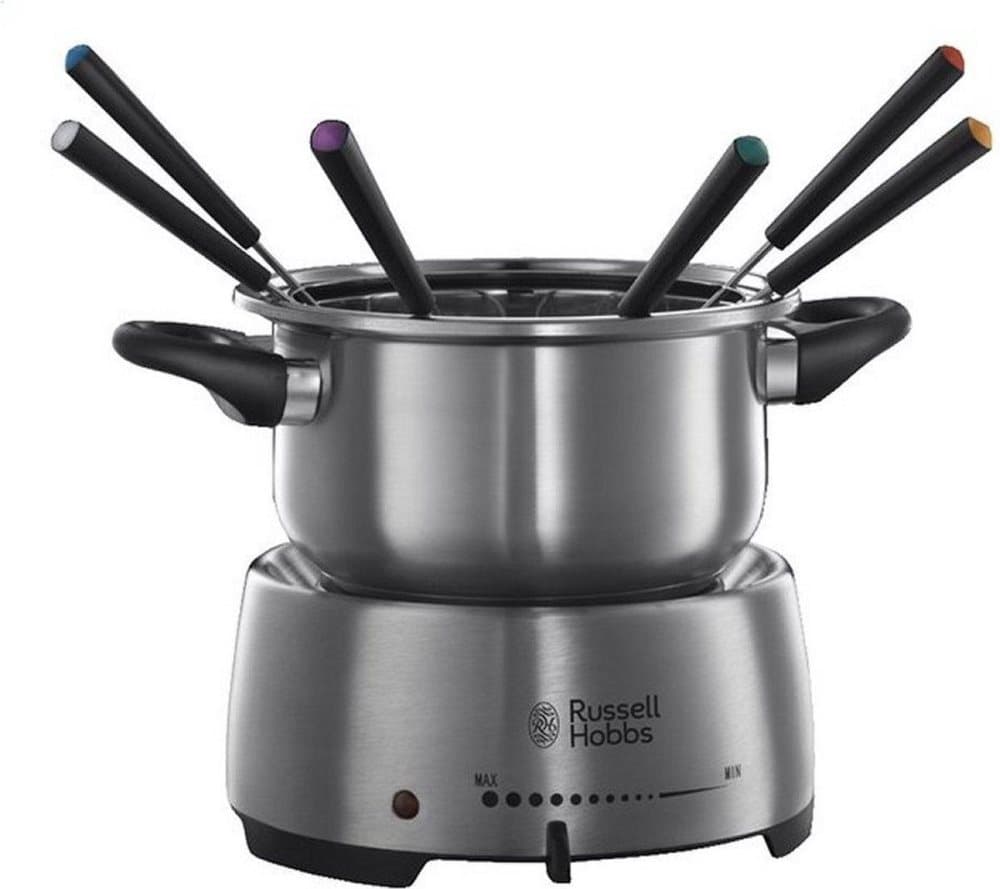 Russel Hobbs Fiesta Fondue Maker - Elektrisk Fondue Pan - 6 Fondue gafflar