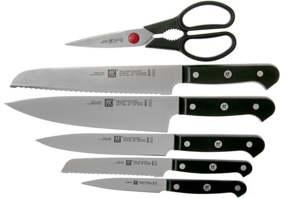 Zwilling Gourmet 6-osainen veitsilohko, KiS-teknologialla
