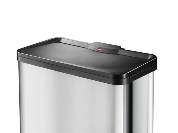 Hailo Öko Trio Plus Roskakori - 3 x 9L - Ruostumaton teräs