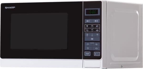 Sharp R-242 WW - mikrovågsugn - fristående - vit