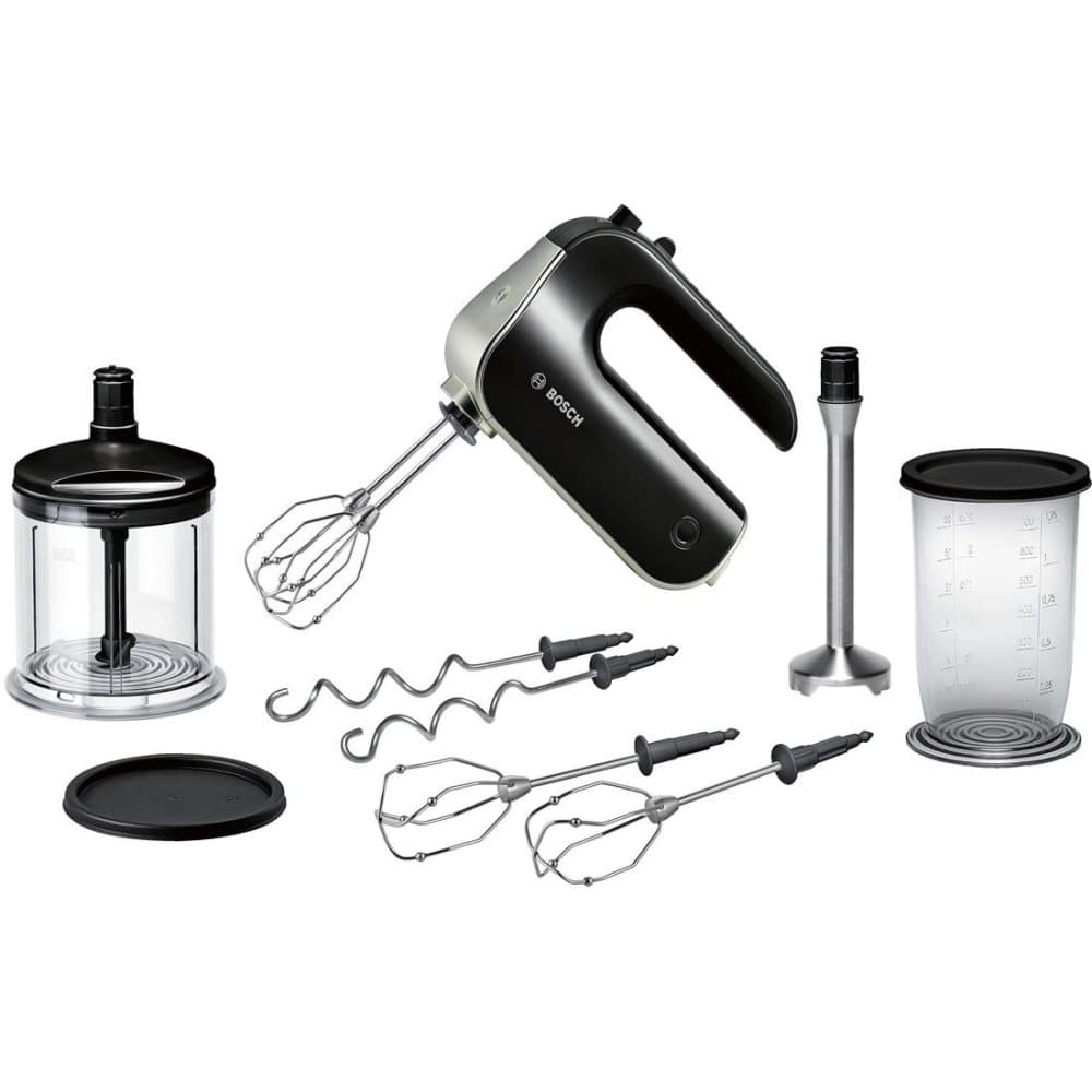 Bosch HomeProfessional MFQ 4885 - Handmixer - 575 W - Svart/Krom