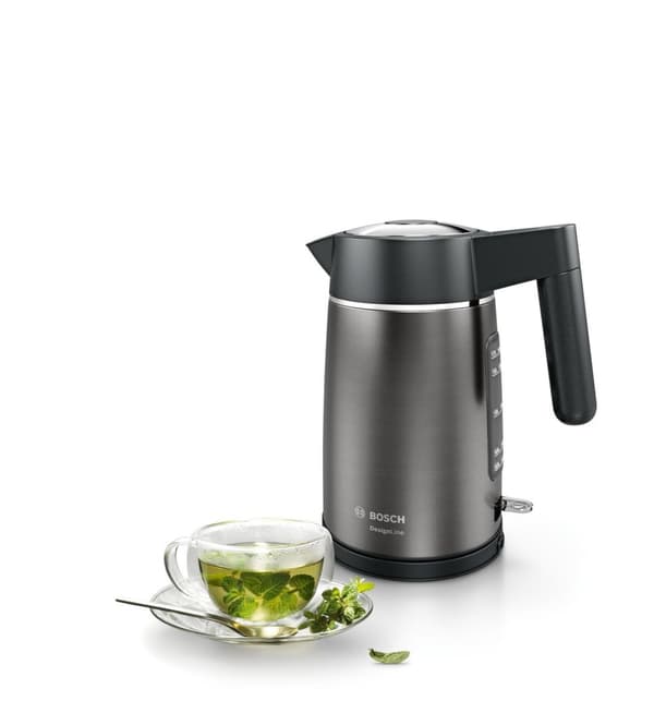 Bosch TWK5P475 DesignLine - Vattenkokare - Grå