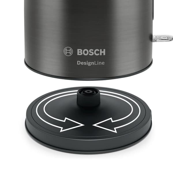 Bosch TWK5P475 DesignLine - Vattenkokare - Grå