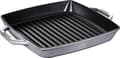 Pikkukuva 1 / 3: Staub 40511-684-0 Suorakulmainen grillipannu kahdella kahvalla, 28 cm, valurauta, harmaa