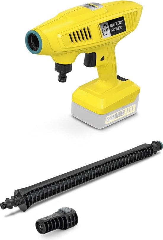 Kärcher KHB 4-18 højtryksrenser lodret batteri 170 l/h sort - gul (1.328-200.0) Sort, Gul