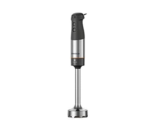 Kenwood Triblade XL sauvasekoitin roiskeenkestävä silppuri 500 ml sosetarvikkeet metalli- ja muovikuppi BPA-vapaa astianpesukoneen kestävä HBM60.307GY