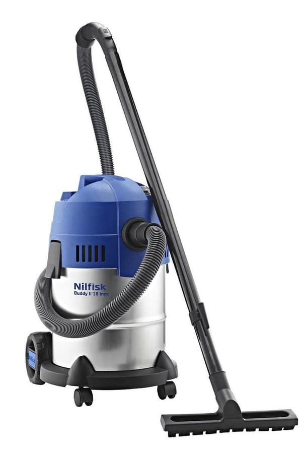 Nilfisk Buddy II Inox Våd- og tørstøvsuger - 18 liter