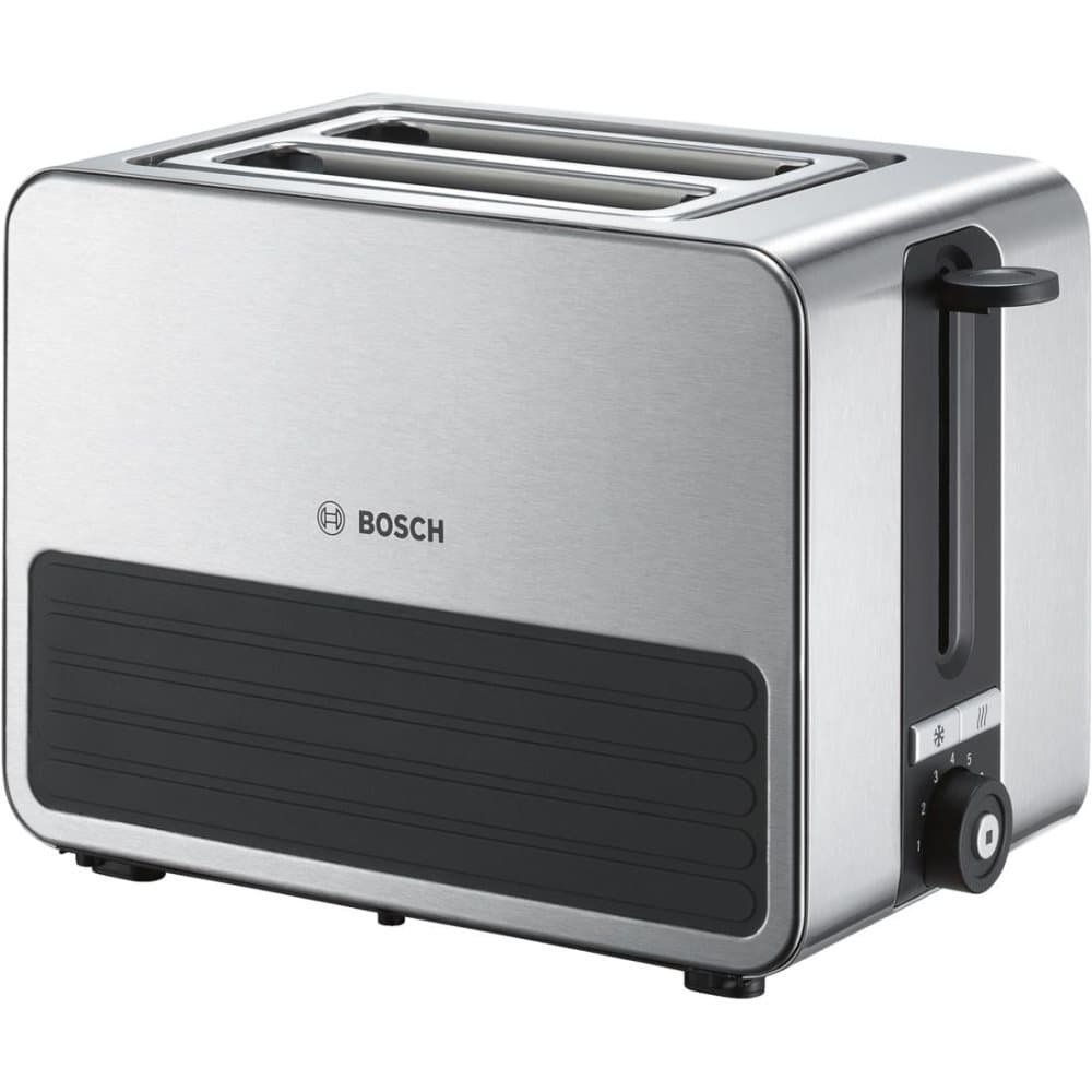 Bosch TAT7S25 Brödrost - Kompakt - Rostfritt stål Grå
