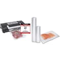 Pikkukuva 1 / 6: Caso HC170 Vacuum Sealer, sisältää 10 foliopussia, 20 x 30 cm, erittäin leveä hitsattu sauma 2,5 mm ja ammattimainen tyhjiöfoliosarja 1 / foliopussi: