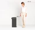 Miniatyrbild 4 av 10: Brabantia NewIcon Papperskorgen - 30 l - Vit