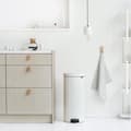 Miniatyrbild 7 av 10: Brabantia NewIcon Papperskorgen - 30 l - Vit
