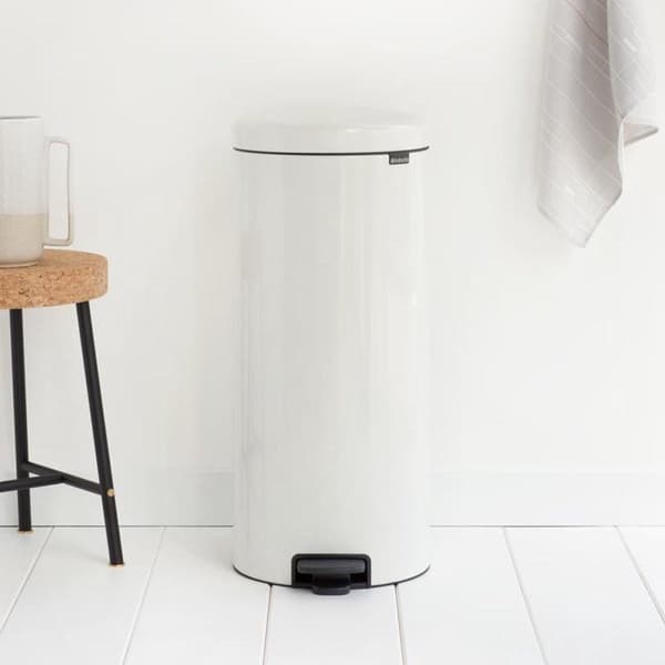 Brabantia NewIcon Papperskorgen - 30 l - Vit