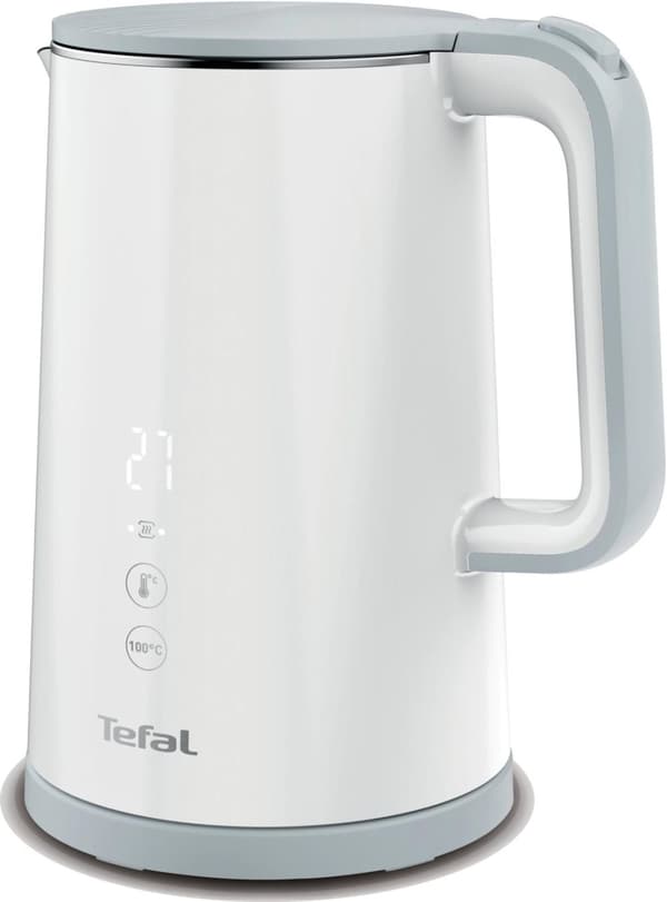 Tefal KO6931 Sense Vedenkeitin | Tilavuus 1,5 litraa | digitaalinen näyttö | 5 lämpötilatasoa | 360° pistorasia | vedenpinnan ilmaisin | irrotettava k