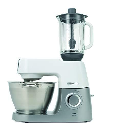 Kenwood ThermoResist glasmixertilbehør KAH359GL, tilbehør til Kenwood Chef foodprocessorer, varmebestandig glasbeholder til is, supper & Co., inkl. rø