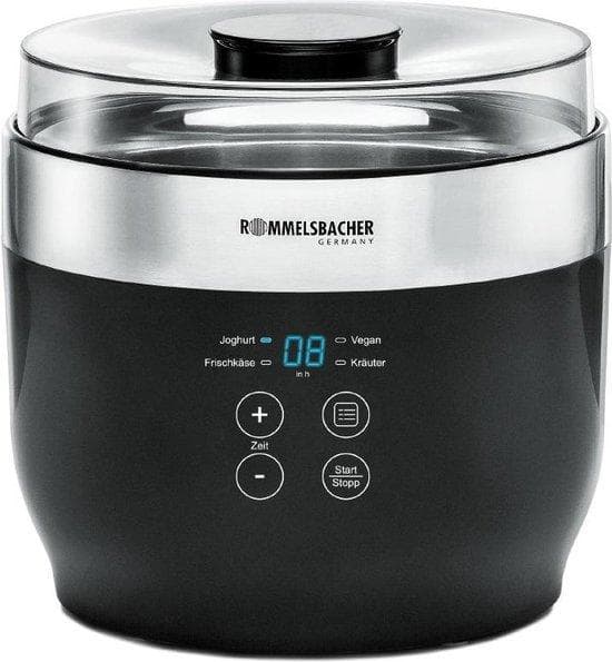 Rommelsbacher JG 80 yoghurtmaskin 1,2 l keso - yoghurt 20 W (JG80)