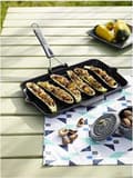 Miniatyrbild 5 av 9: Staub - Grillpanna med handtag - Gjutjärn - 34 x 21cm - Svart