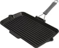Miniatyrbild 9 av 9: Staub - Grillpanna med handtag - Gjutjärn - 34 x 21cm - Svart