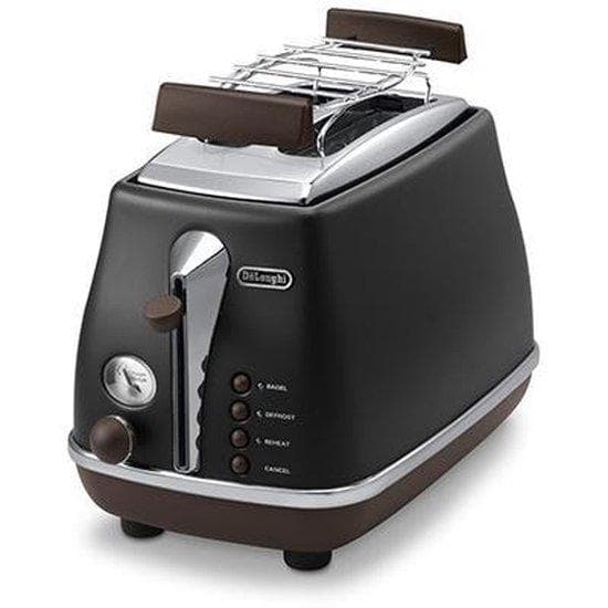 De'Longhi Icona Vintage CTOV 2103.BK - Brødrister - 2 skiver - 2 slot - Sort