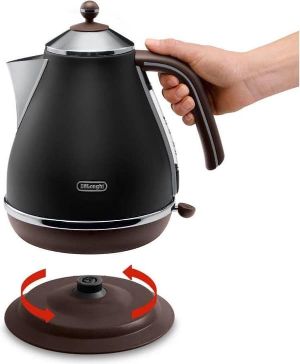 De'Longhi Icona Vintage KBOV 2001.BK - Vedenkeitin - Musta