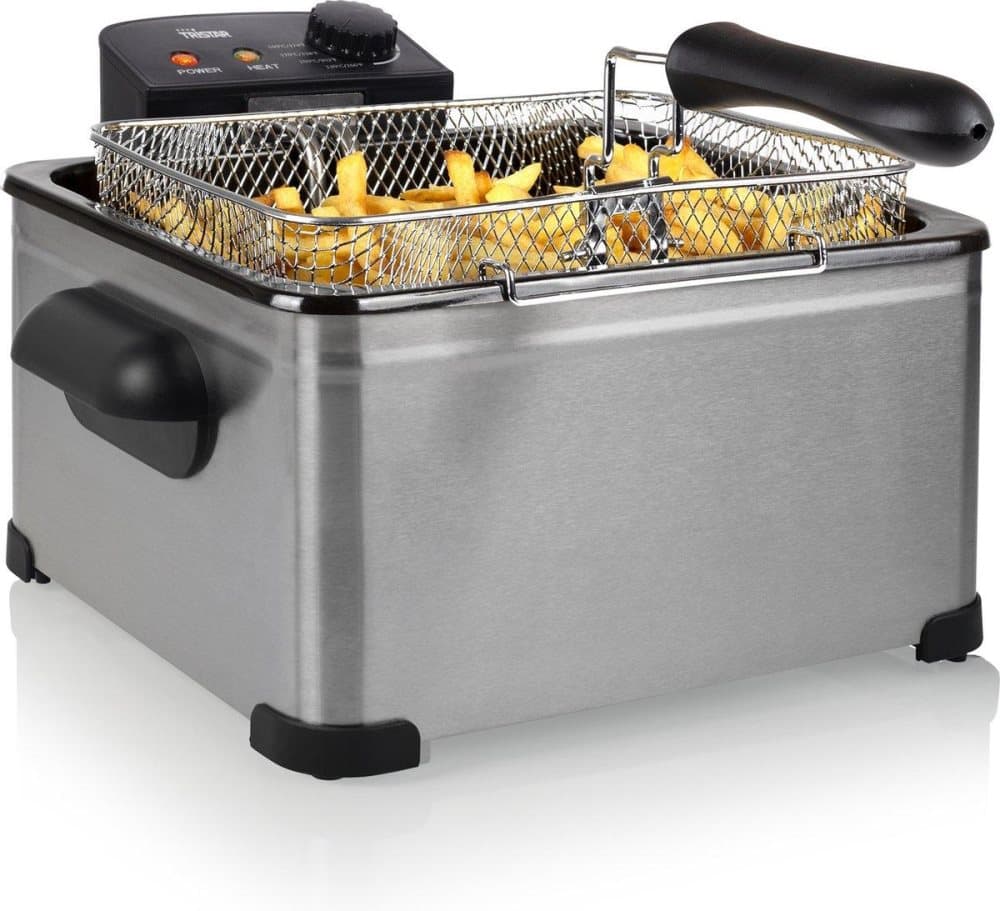 Tristar FR-6949 Fritös - Fritös 5 liter - Multifunktionell - 1 stor och 2 små fritöskorgar